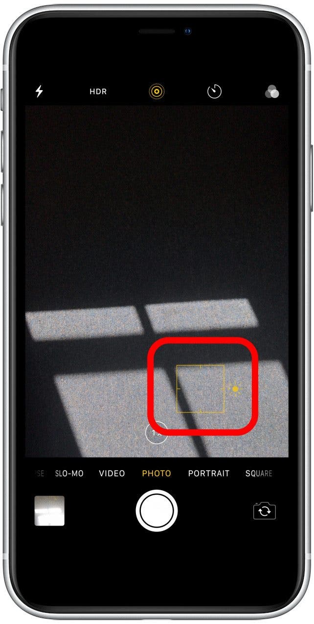 How to Adjust Exposure in the iPhone Camera App