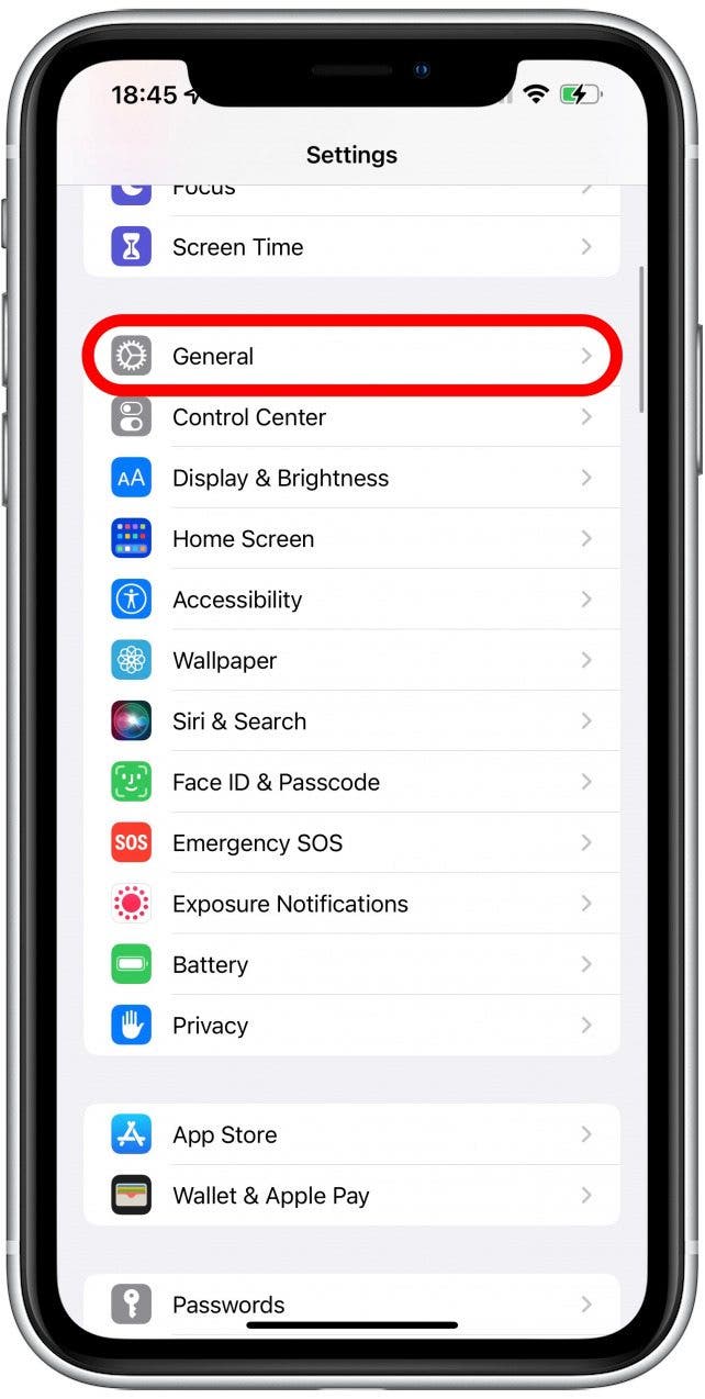 Tap General - my left airpod isn t working