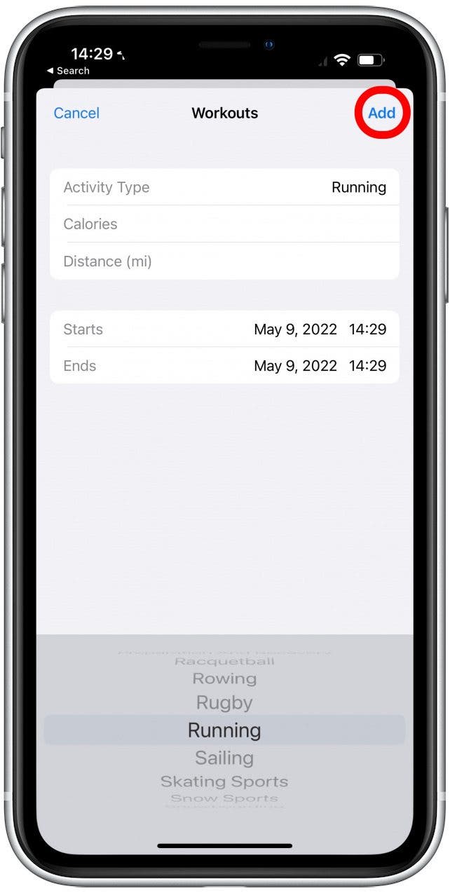 How to Add Workout to Apple Watch Manually