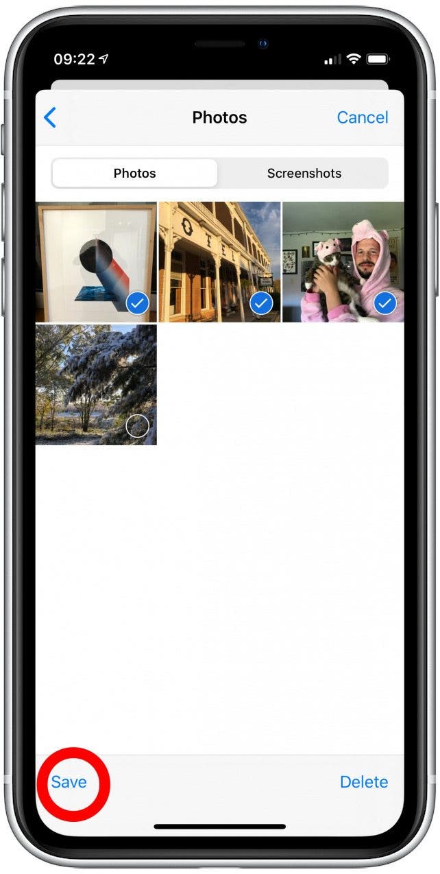 How to Save (All) Pictures from Messages & Facebook on Your iPhone