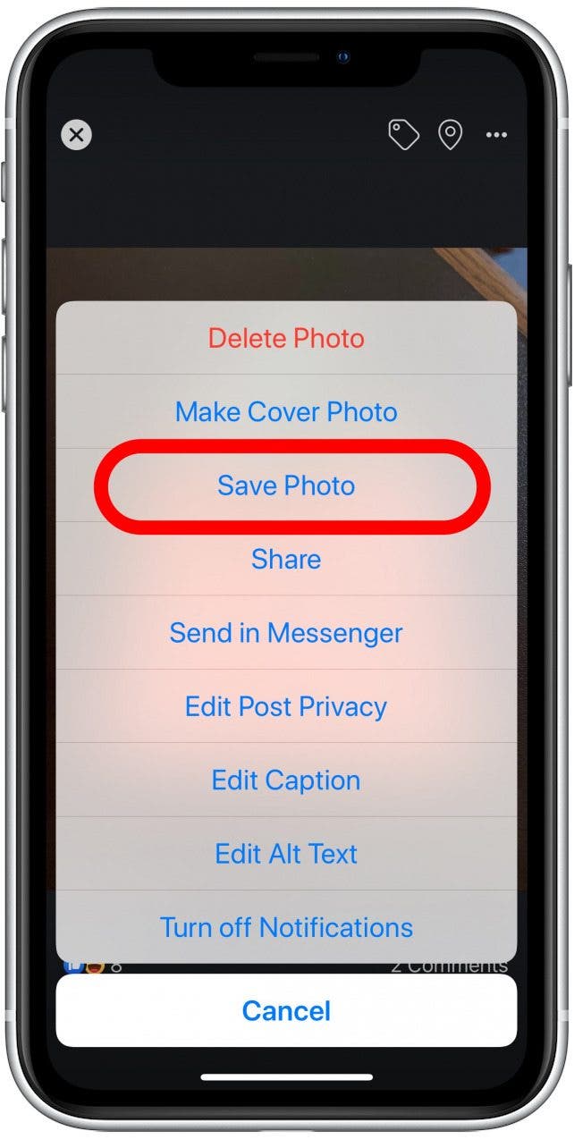 How to Save (All) Pictures from Messages & Facebook on Your iPhone