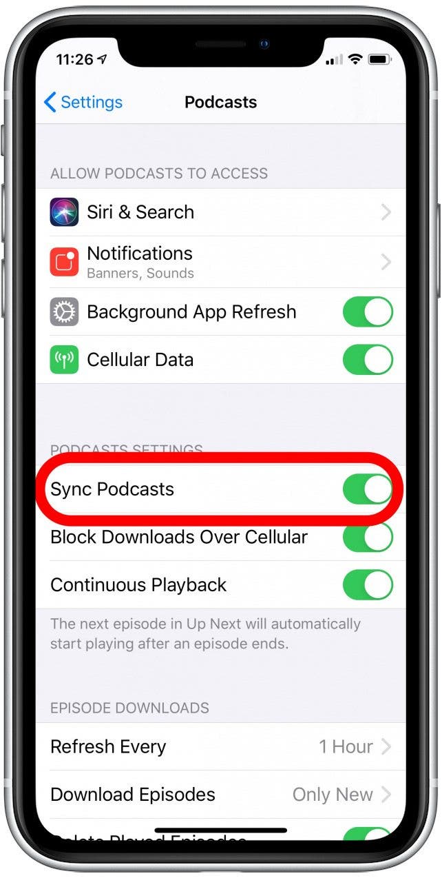 How to Sync Your Podcasts between iPhone & iPad