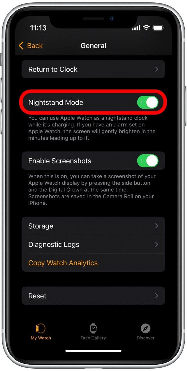 How to Turn Off Apple Watch’s Nightstand Mode