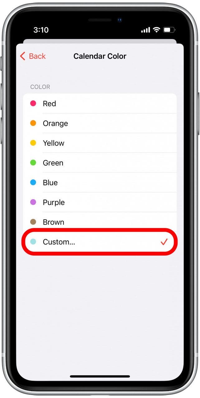 How to Change Calendar Color on iPhone