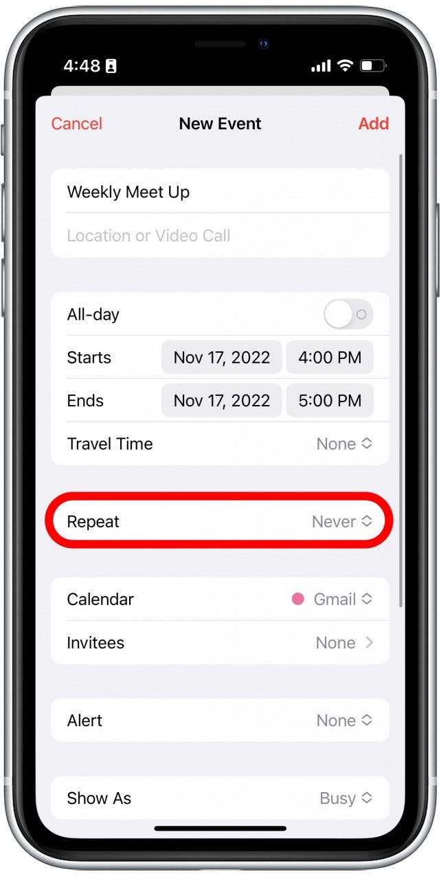 How To Add Recurring Events To IPhone Calendar How To Add Recurring Events To IPhone Calendar