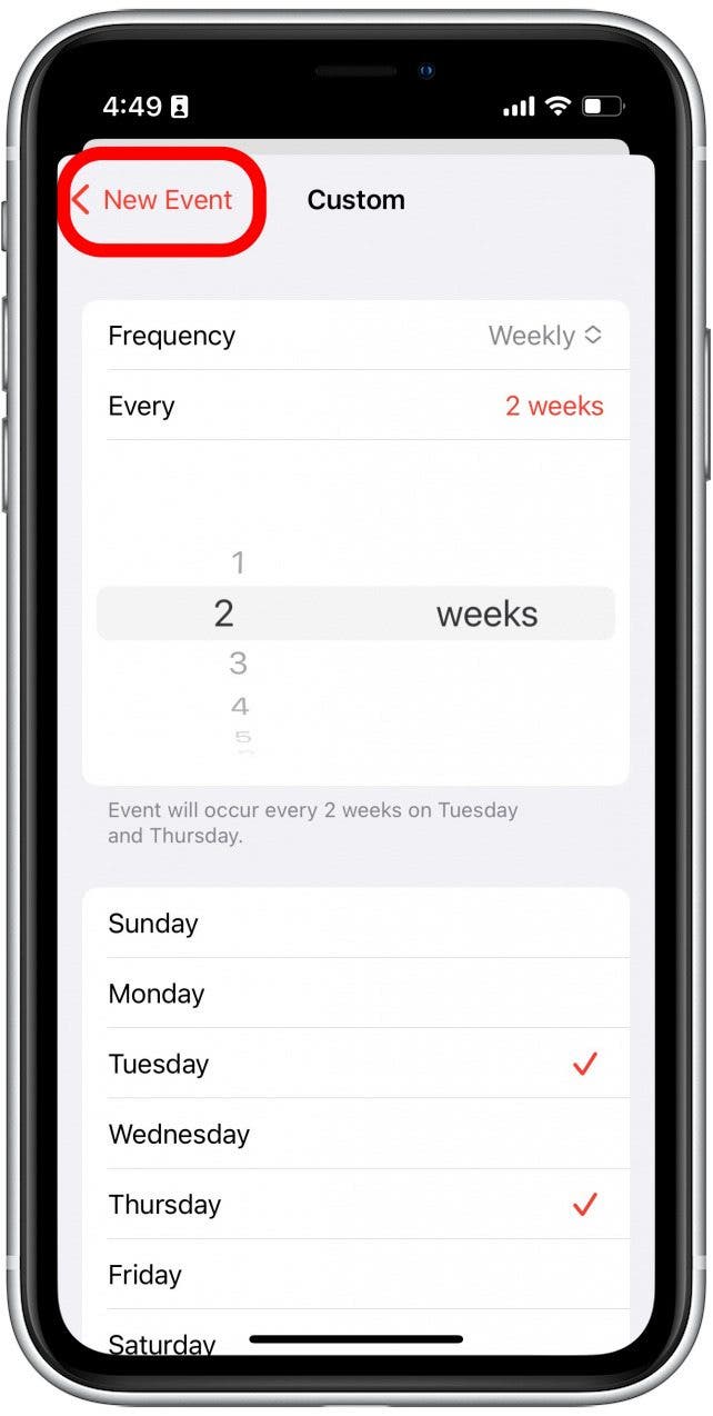 How to Add Recurring Events to iPhone Calendar