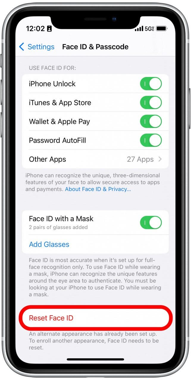 How to Add Another Face ID to iPhone