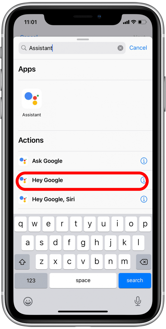Search assistant