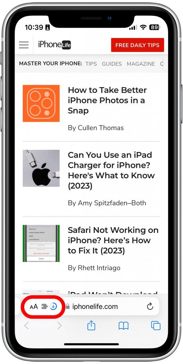 where do i find downloads on my iphone 15