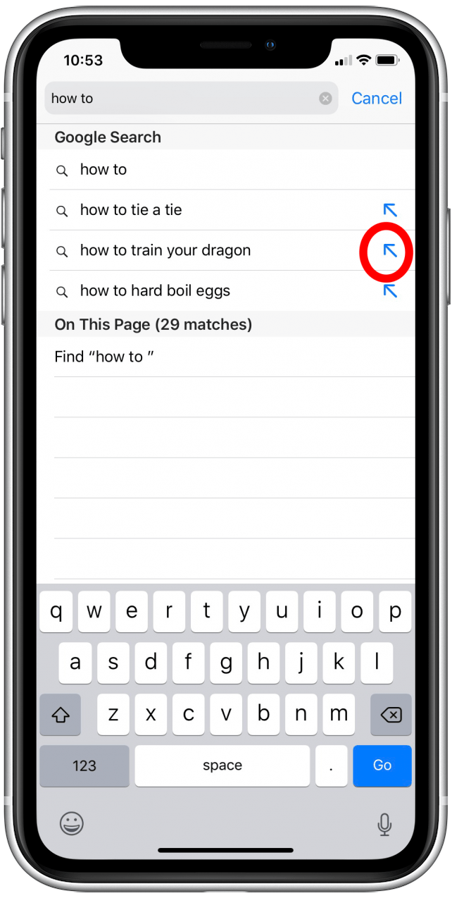 How To Use Search Suggestions In Safari Chrome On Your Iphone