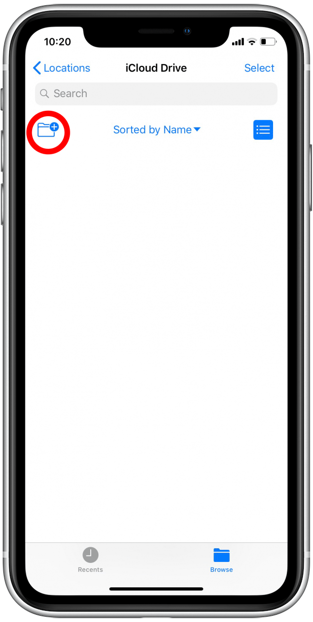 How to Create a New Folder in the iPhone Files App