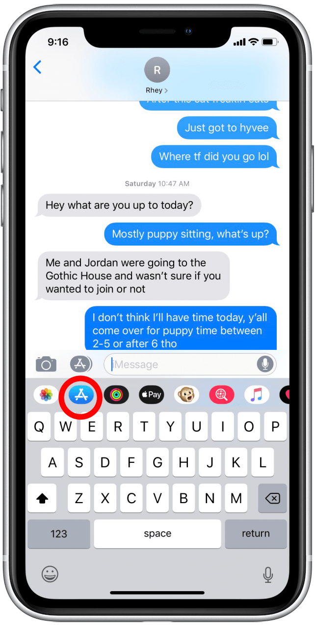 Imessage online chat