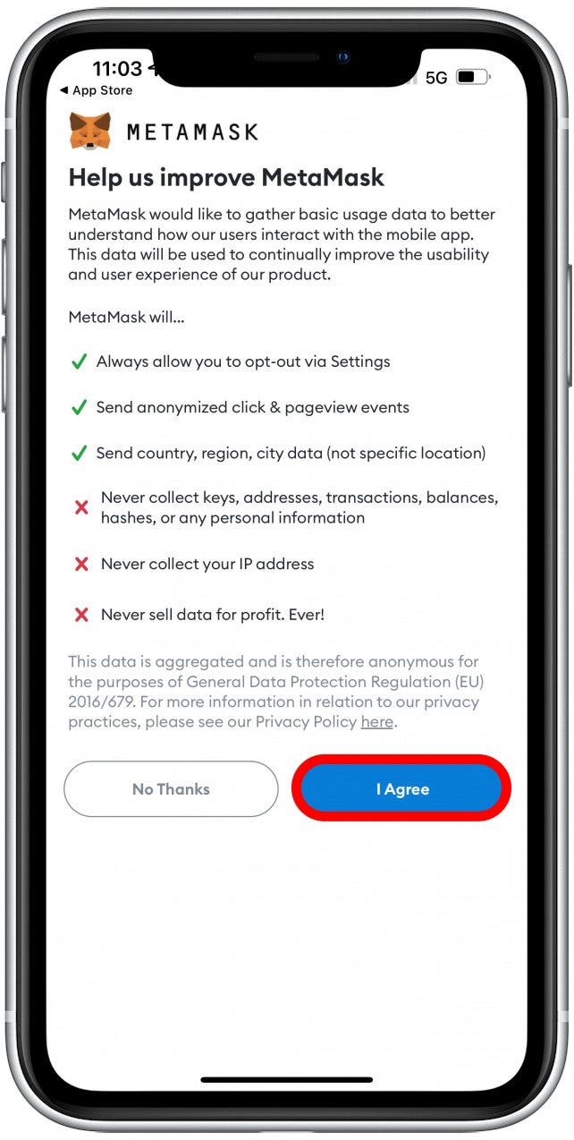 Tap I Agree - nft meaning crypto