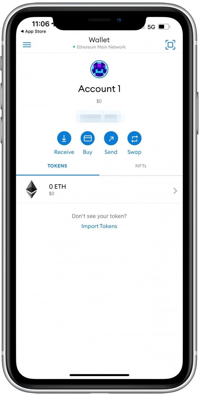 Your wallet has been created!