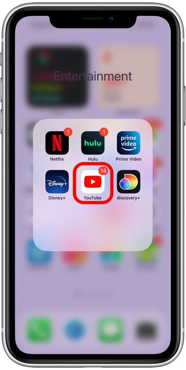 Ouvrez YouTube ou une autre application à partir de laquelle vous souhaitez diffuser - comment filtrer l'iphone à la télévision