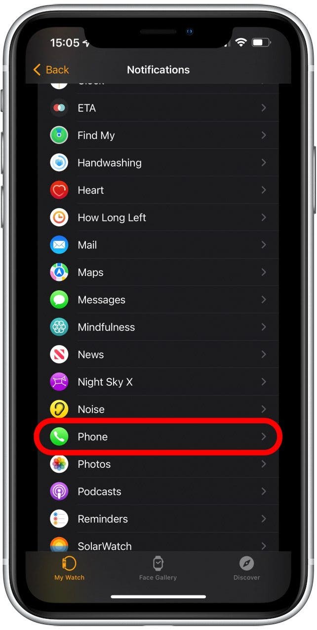 выбор телефона - Apple Watch не будут вибрировать для сообщений