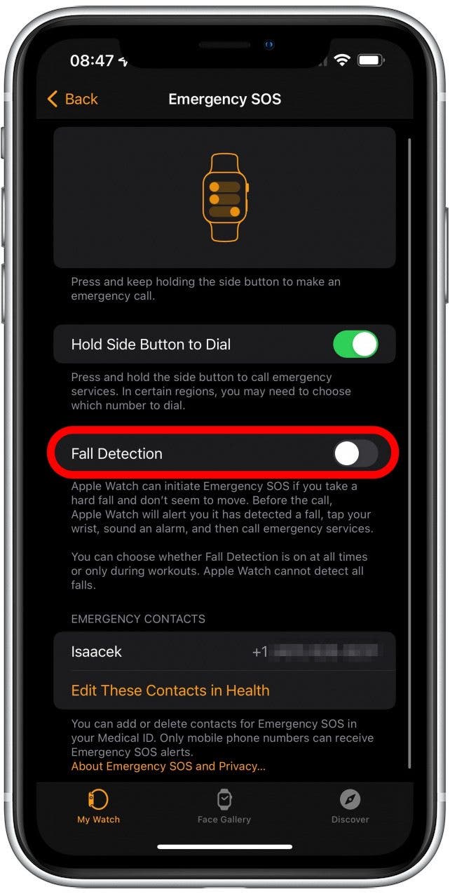 How to Set Up Fall Detection on Apple Watch