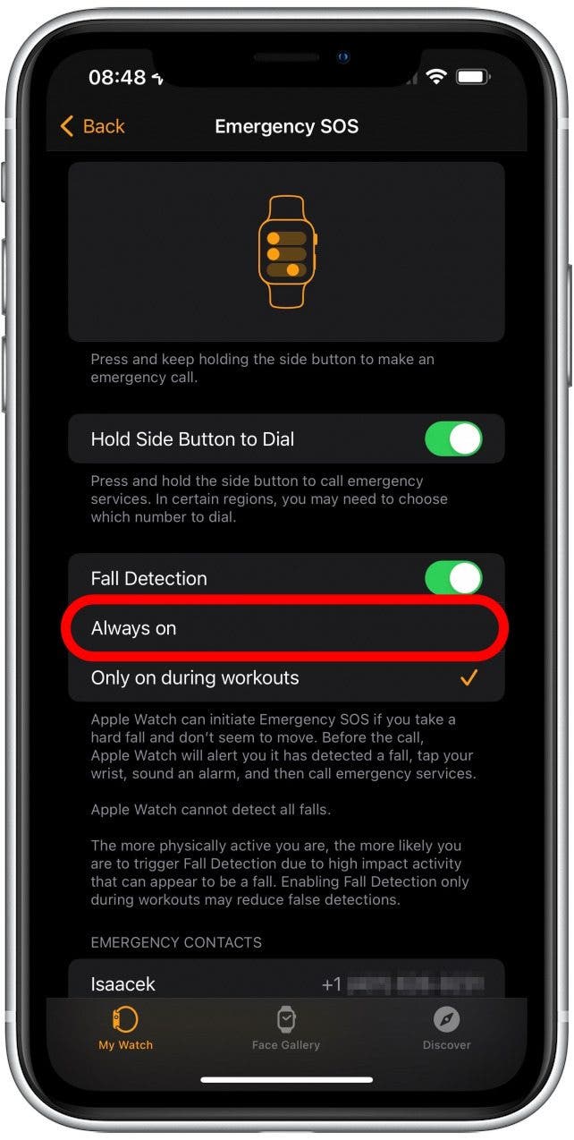 How to Set Up Fall Detection on Apple Watch