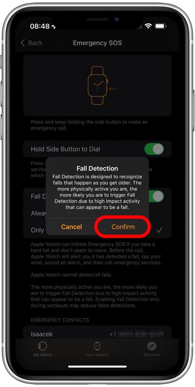 How to Set Up Fall Detection on Apple Watch