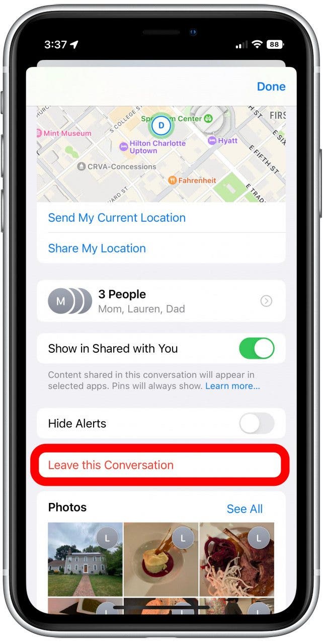 How to Leave a Group Text on iPhone