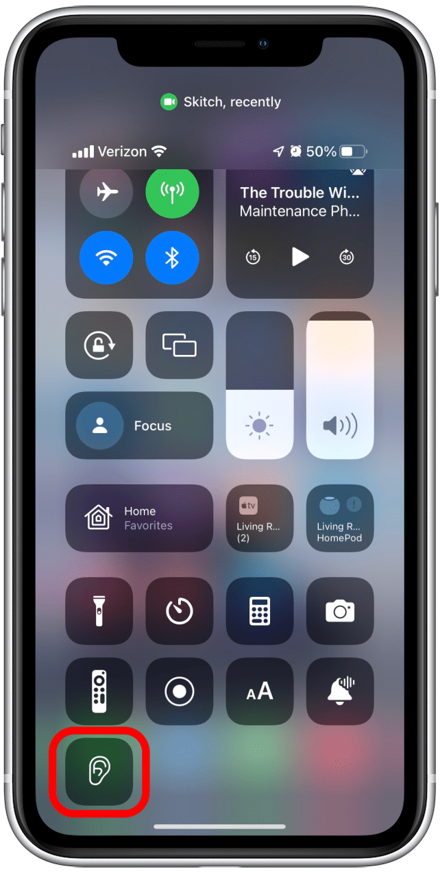 Tap Hearing icon