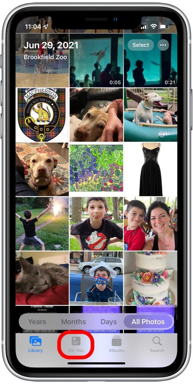 Memory Mixes Photos iPhone