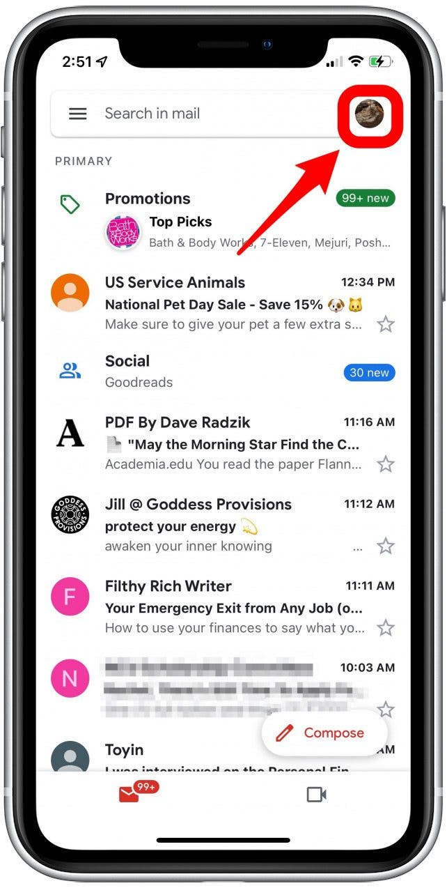 How to Add Multiple Gmail Accounts to Your iPhone