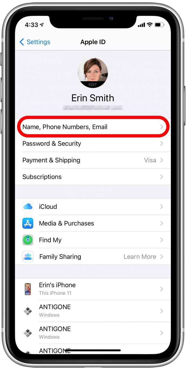 Switching apple new arrivals id on iphone