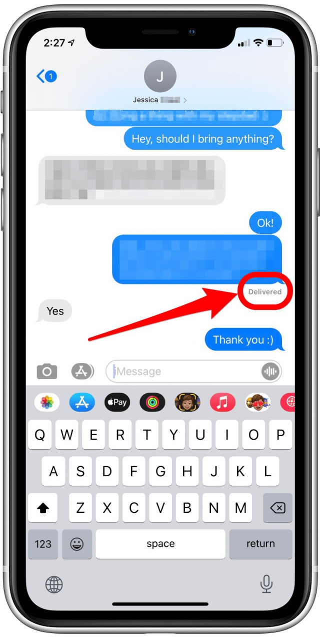 at&t blocked text message iphone