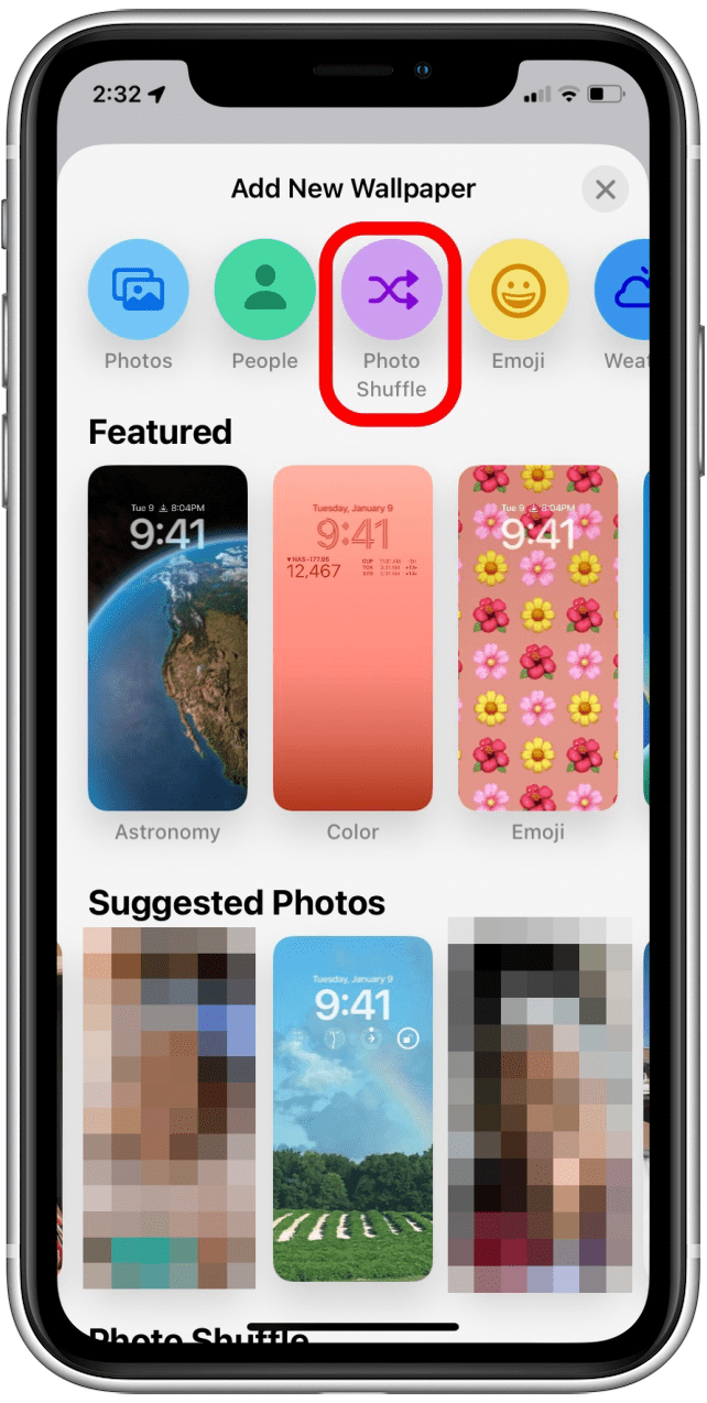 How to Shuffle Lock Screen Pictures on iPhone