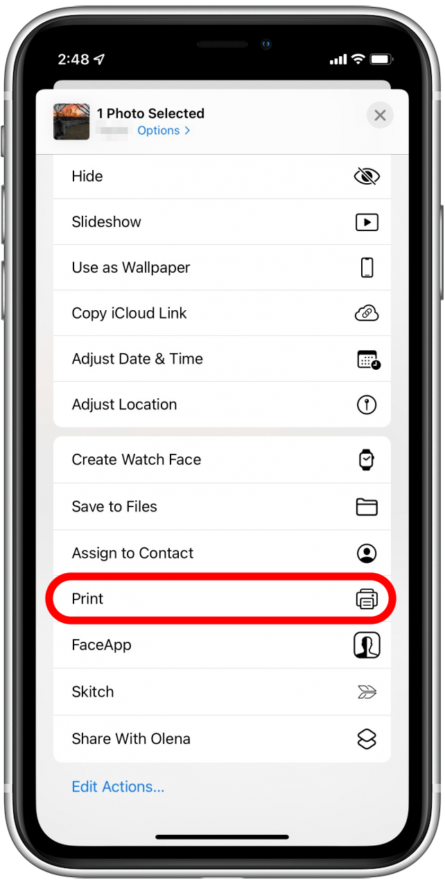 How to Print HighQuality Photos from iPhone