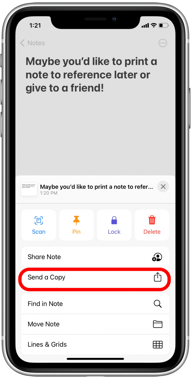 How To Print Notes From Iphone X