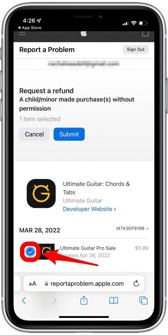 How to Get a Refund on the App Store
