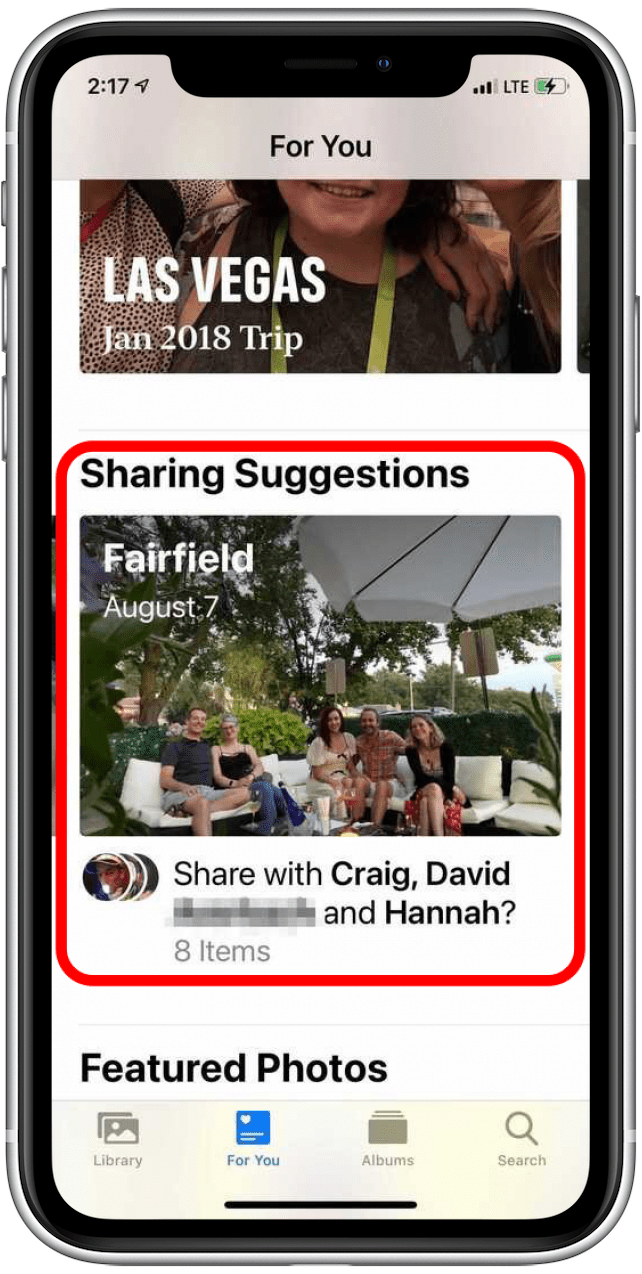 How to Find & Use Photo Sharing Suggestions on iPhone