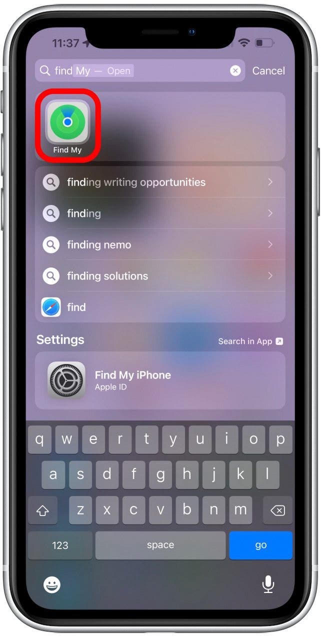 How to remove find my iphone from store apple watch