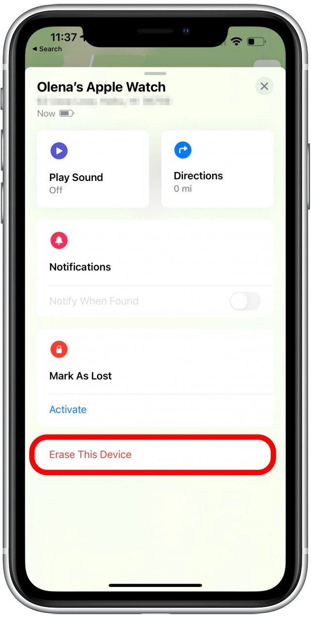 How to delete apple watch from apple id clearance