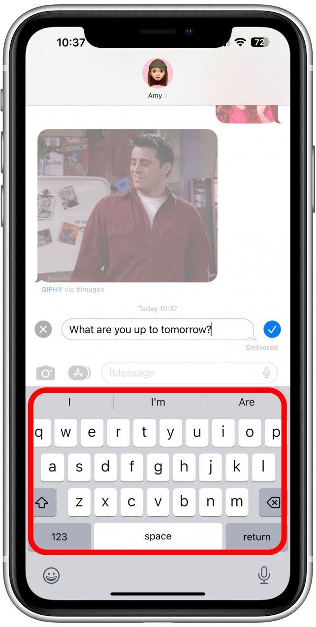 You’ll be able to make any changes, even completely delete it and type a new text.