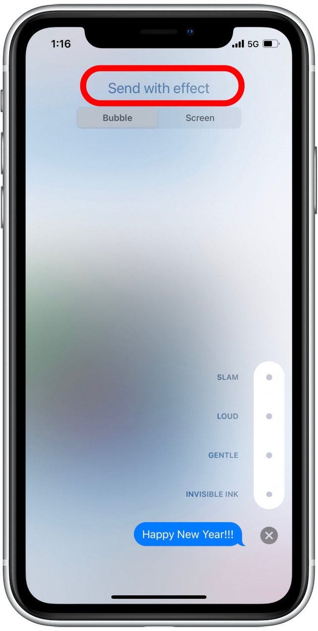 How to Send Fireworks on iPhone