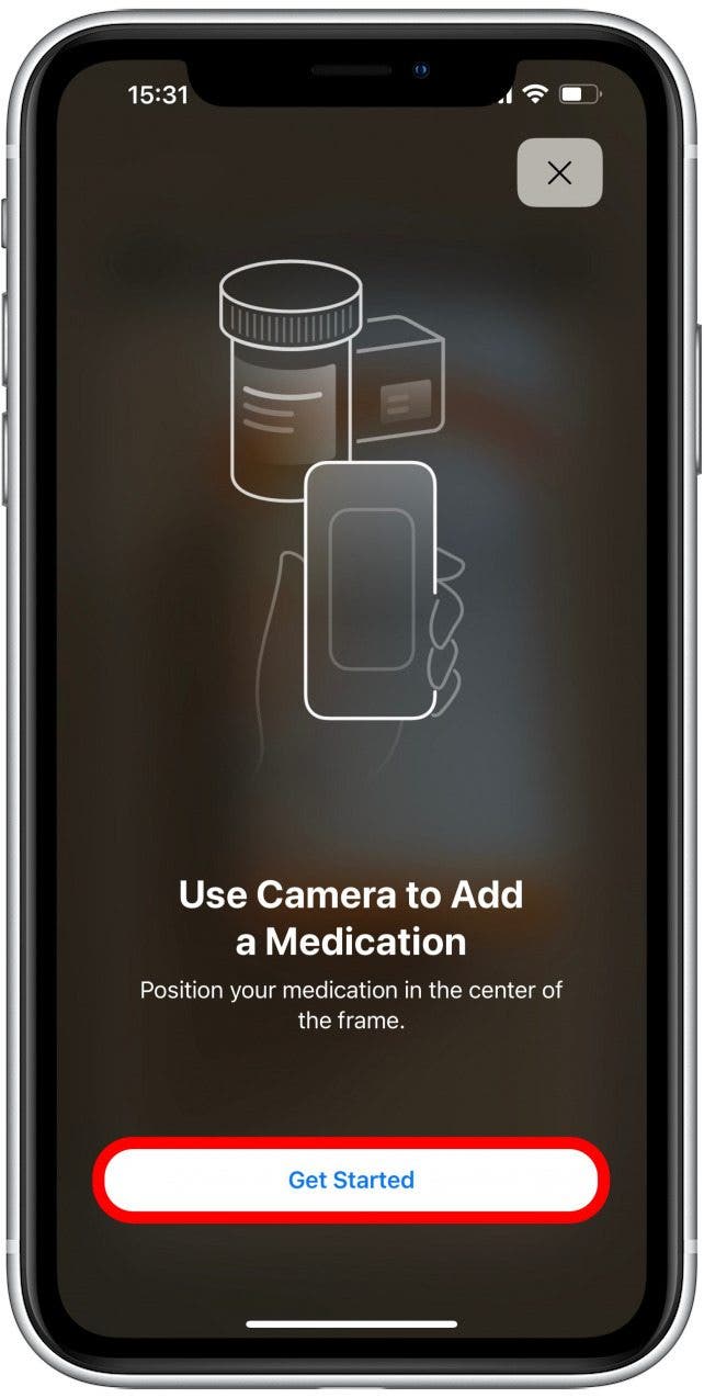 Tap Get Started.