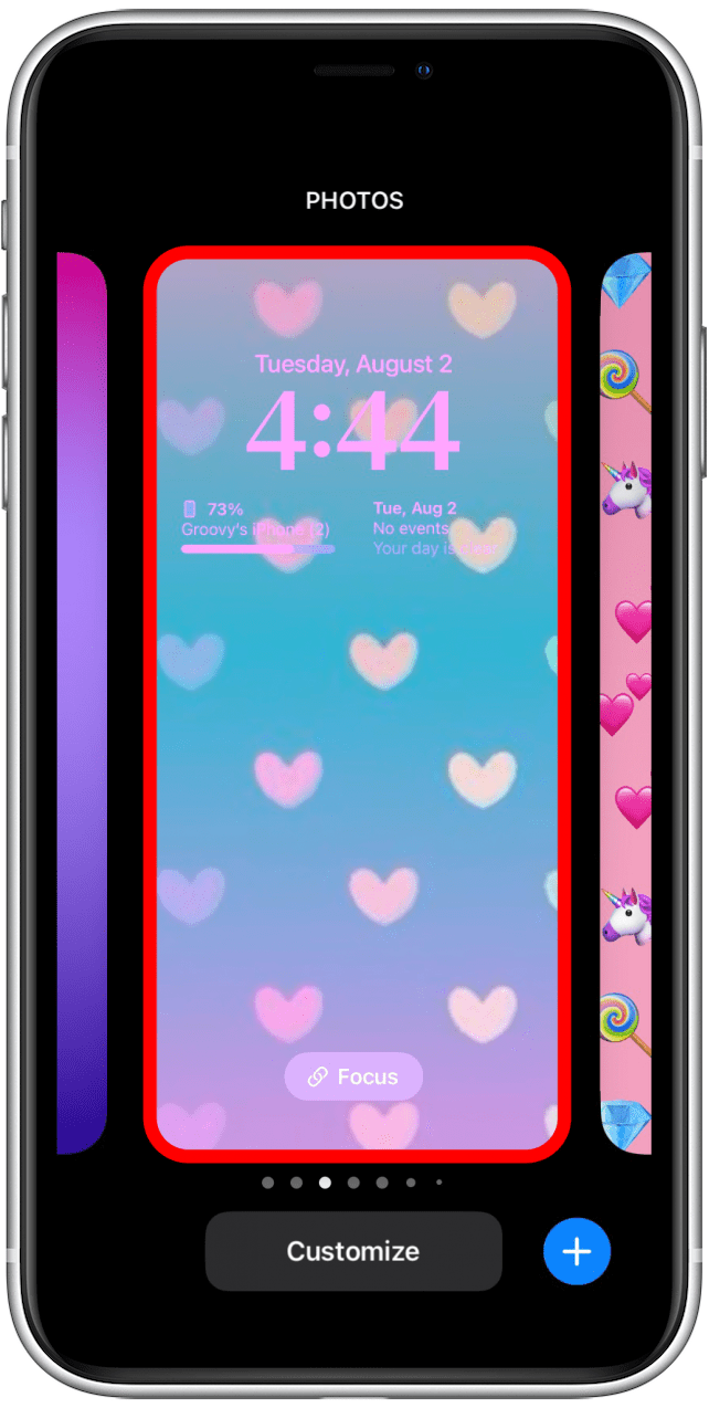 how to change lock screen every time you turn on phone