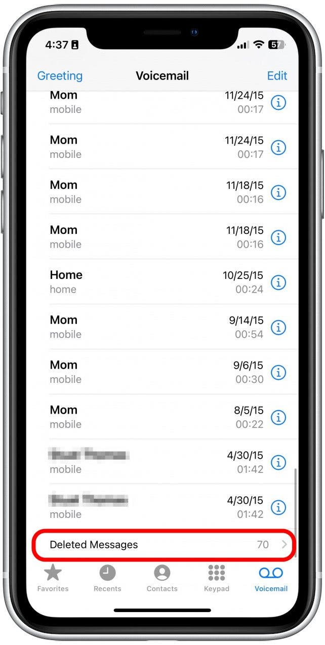 How to Quickly Retrieve Deleted Voicemail on iPhone