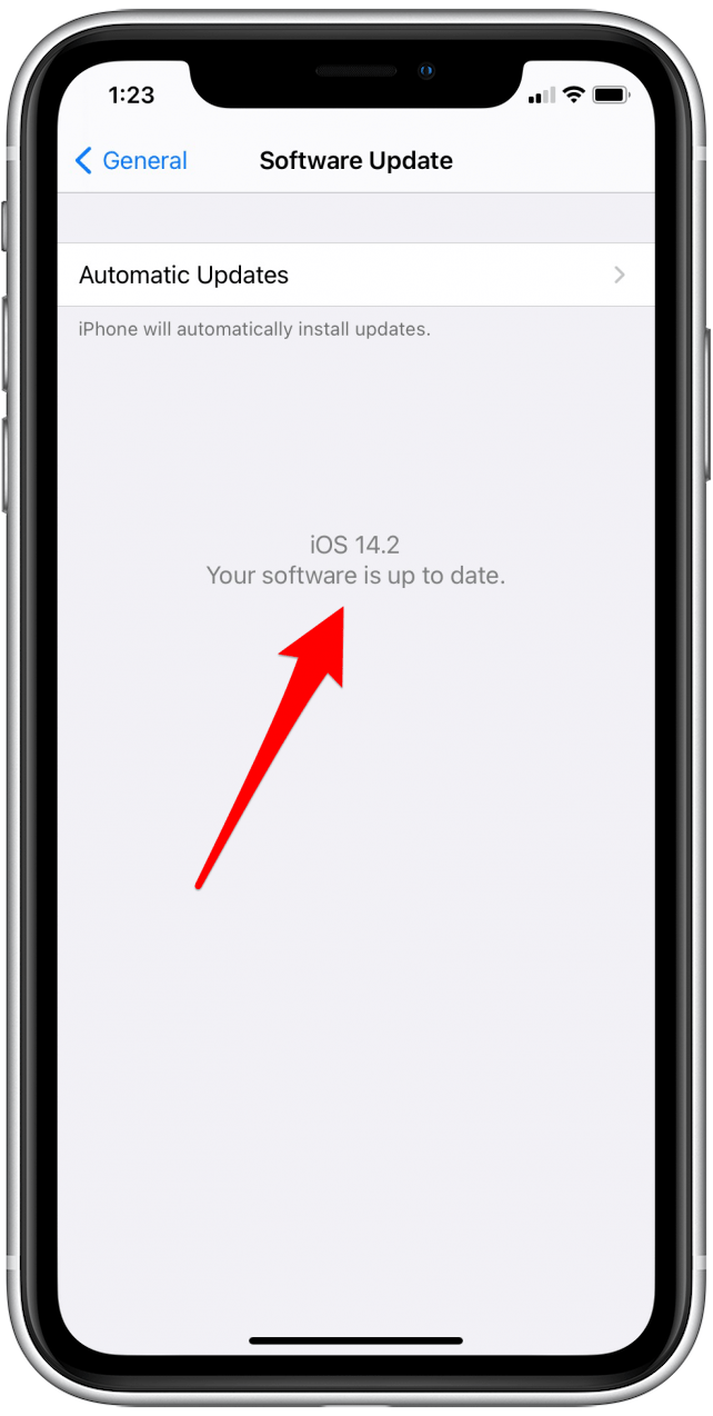 See whether your current version is up to date