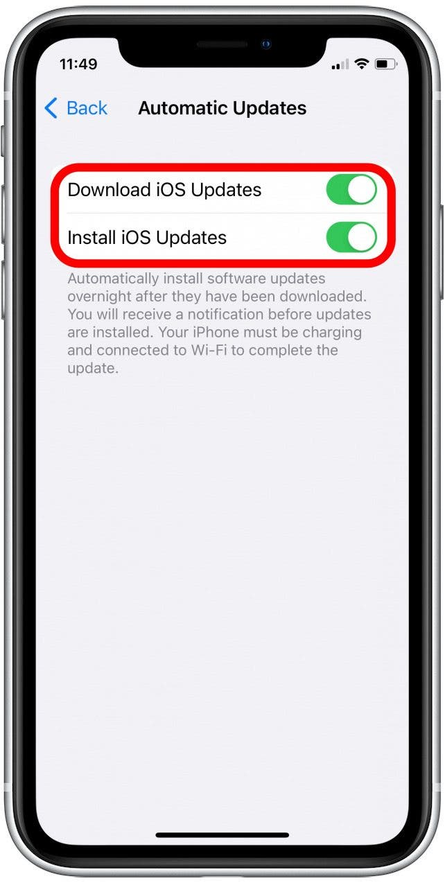 Tap to turn off Download iOS Updates and Install iOS Updates. This is how to improve hotspot speed.