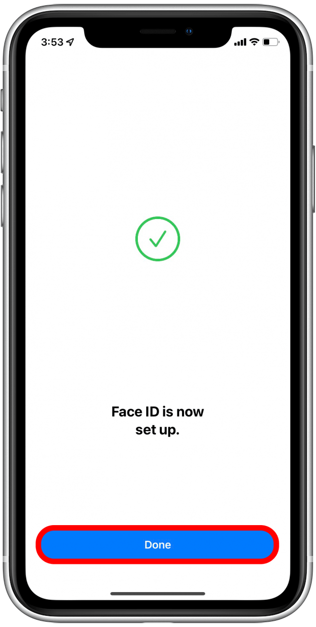 Tap Done