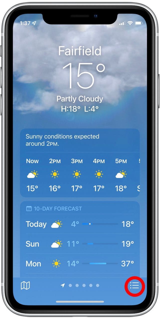 How to Get Weather Alerts on iPhone