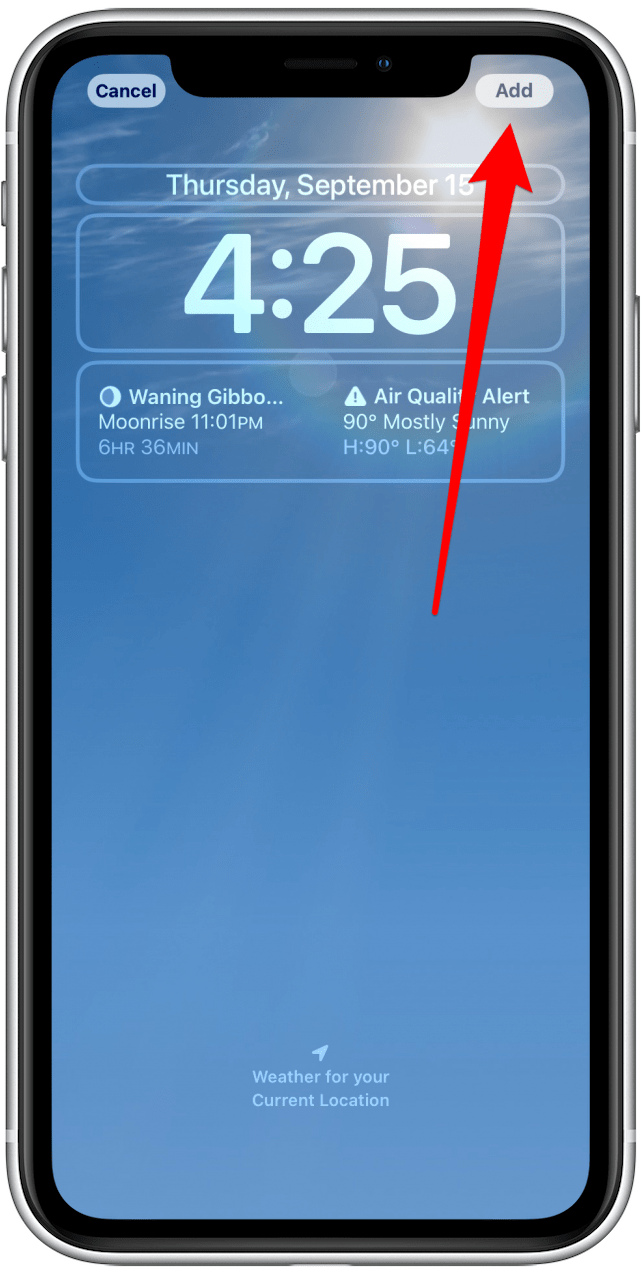 How to Create a Weather Lock Screen on iPhone in iOS 16