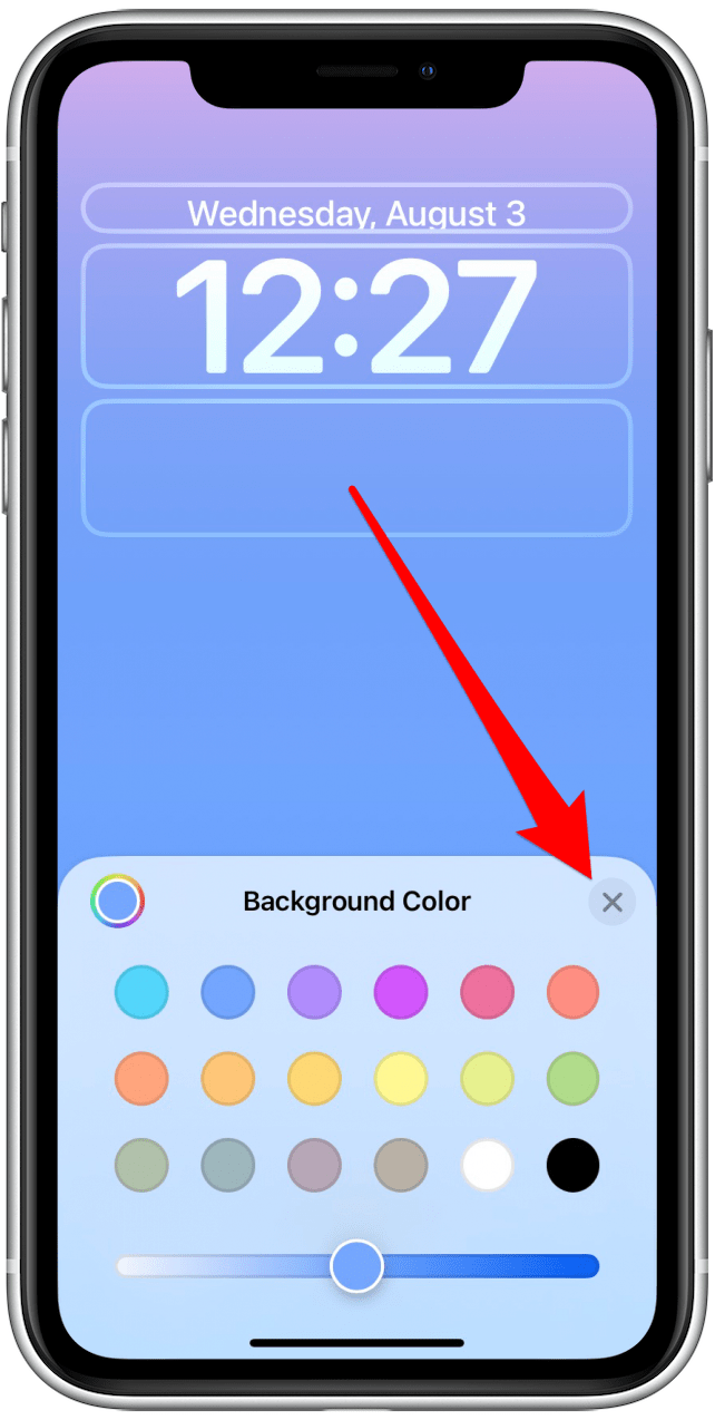 How to Change Lock Screen on iPhone to a Gradient Color