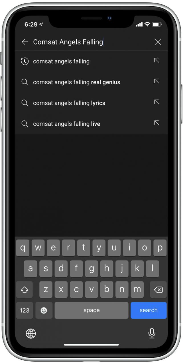 Search for a video