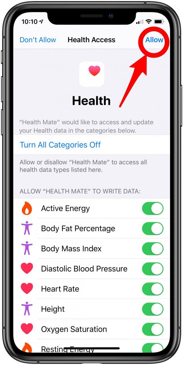 fitbit health app ios