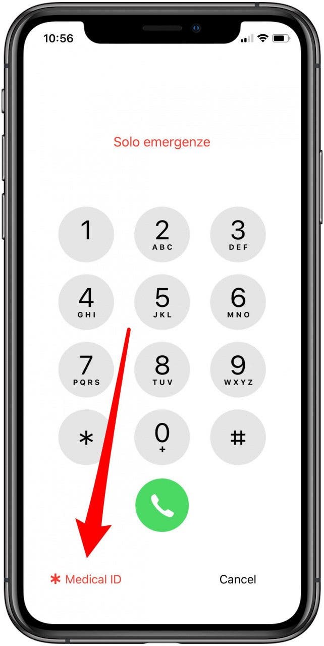 medical id iphone